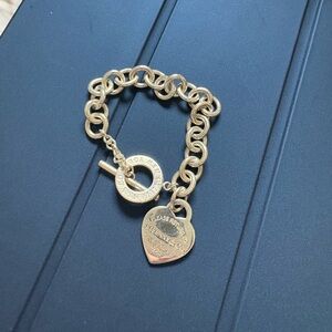 Silver Tiffany bracelet sized EXTRA SMALL